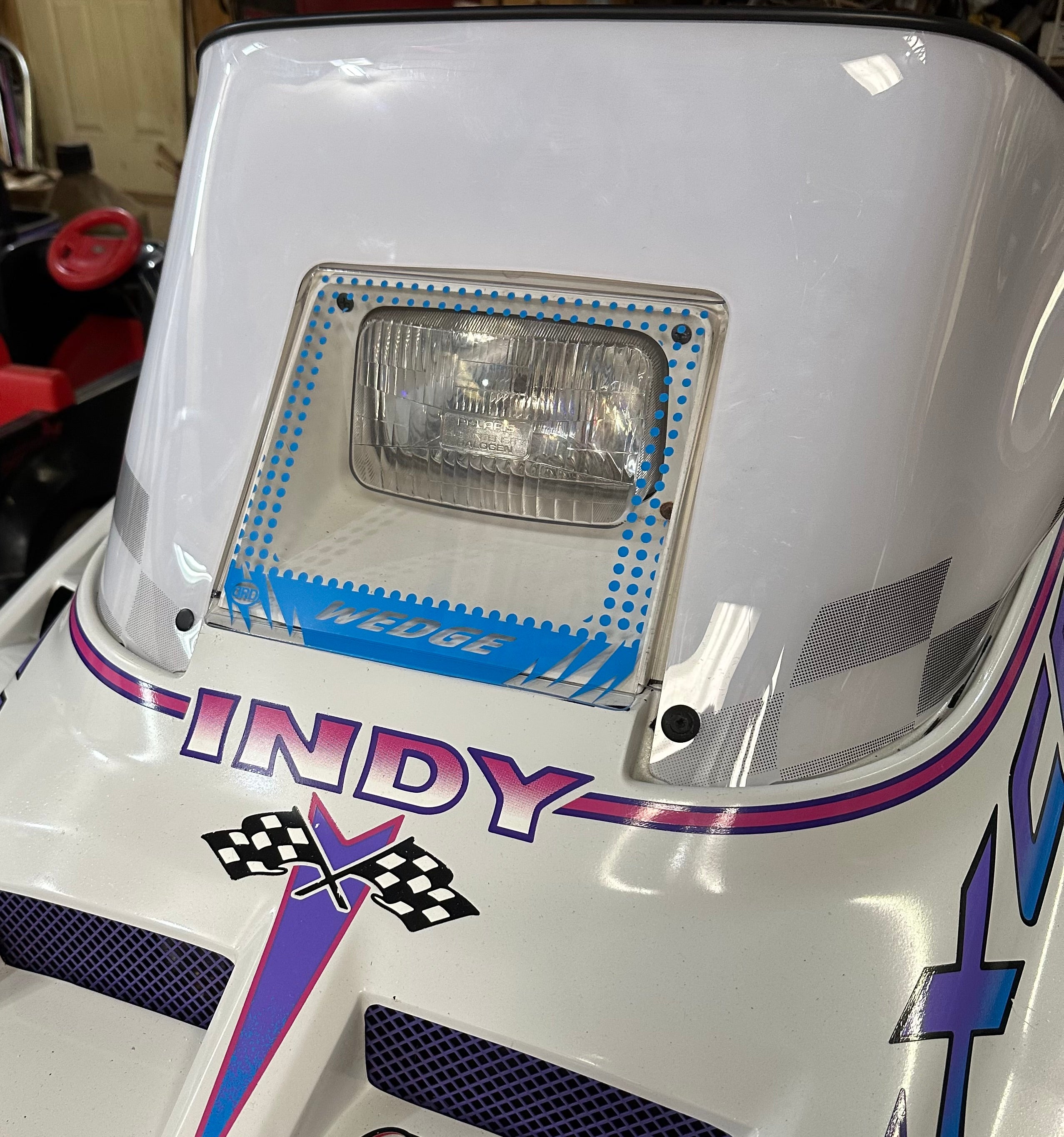 Wedge Headlight Cover